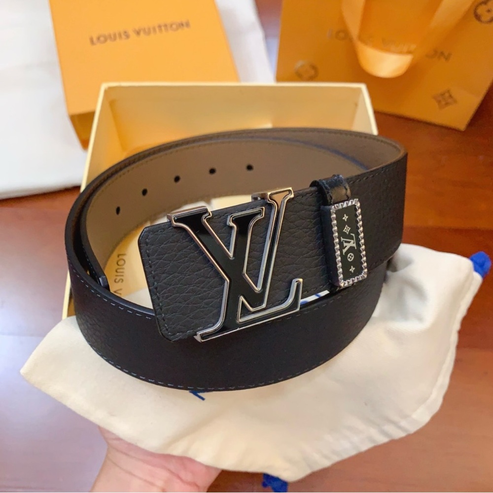 Authentic Luxury Louis Vuitton Leather Belt - Picture 3 of 14